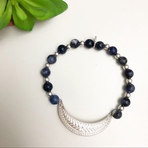 MARLYN SCHIFF | NWOT Half Moon Stretch Bracelet